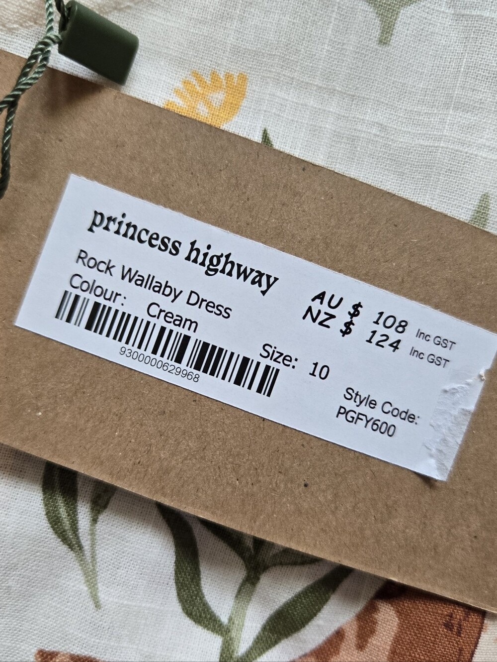 NWT Princess Highway Rock Wallabay Dress Size 10 AU - Picture 10 of 10